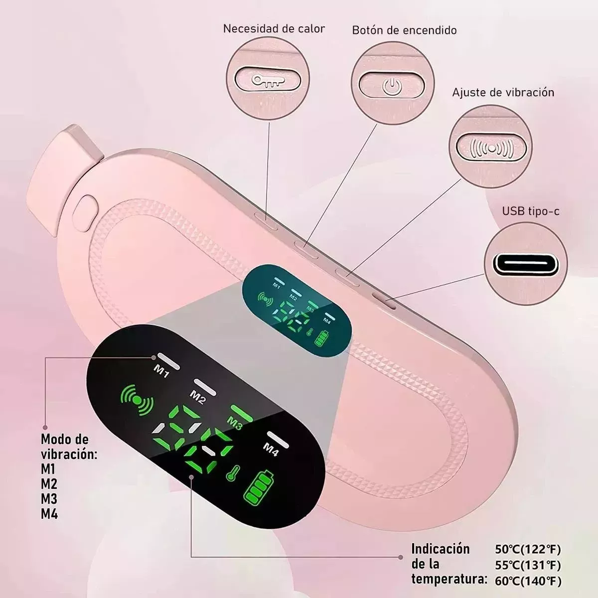 Ed Limitada | Relivia™ Cinturon Premium para el dolor Menstrual